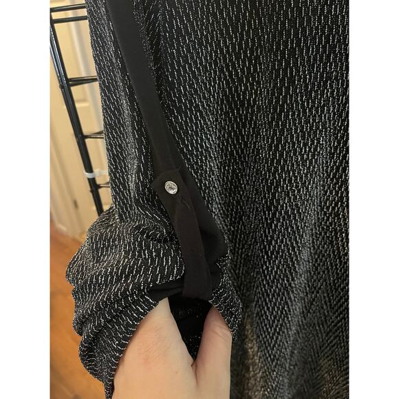 Libra Sweater with Metallic Detail Sz XL - Picture 5 of 5